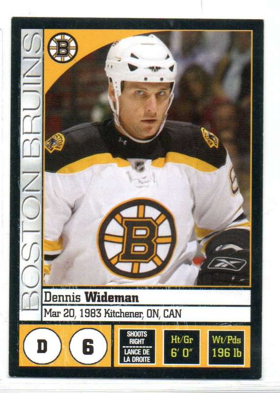 Panini - NHL LNH Hockey - Dennis Wideman #15, Marc-Andre Fleury # 101, Brenden Marrow # 183, Nicklas