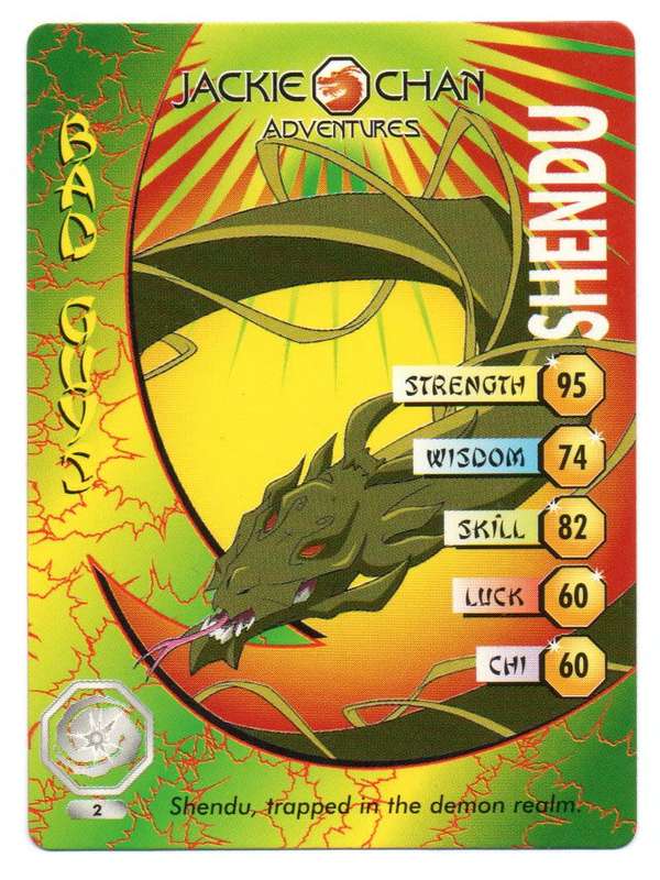 Jackie Chan Adventures - Demon Vortex Card 2