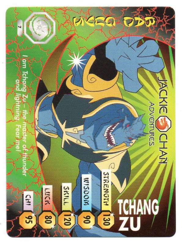 Jackie Chan Adventures - Demon Vortex Card 7