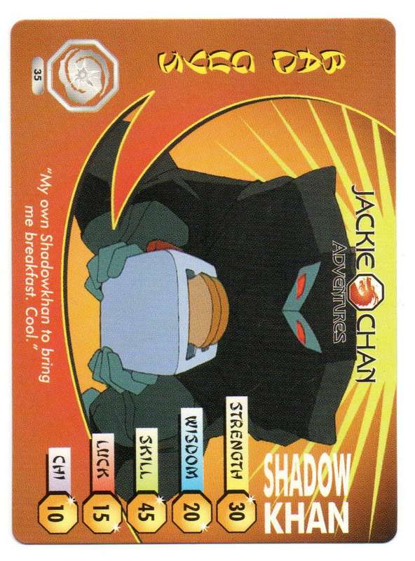 Jackie Chan Adventures - Demon Vortex Card 35