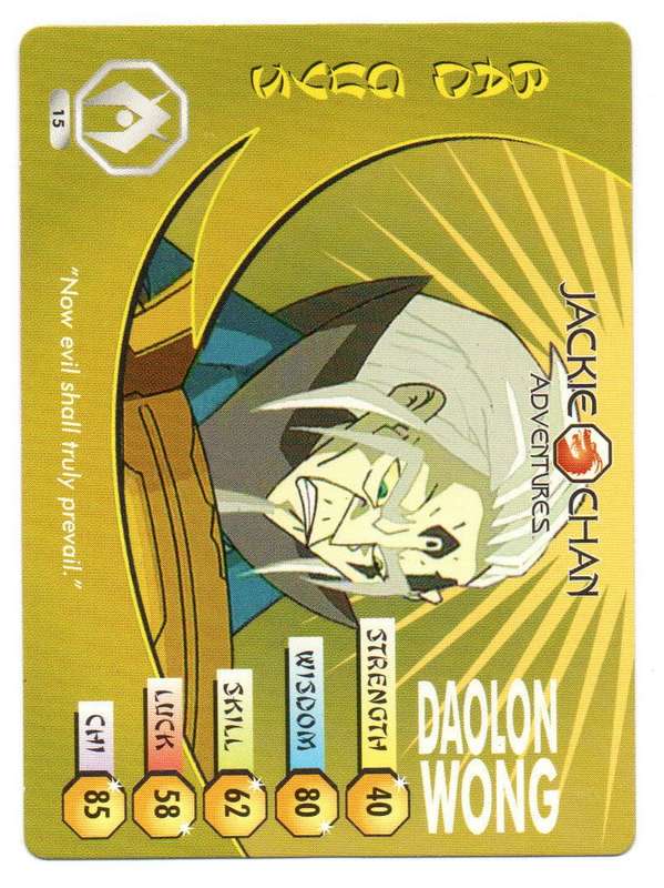 Jackie Chan Adventures - Daolon Wong Card 15