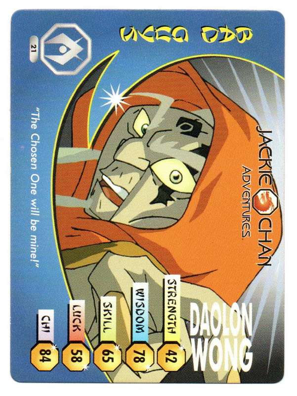 Jackie Chan Adventures - Daolon Wong Card 21