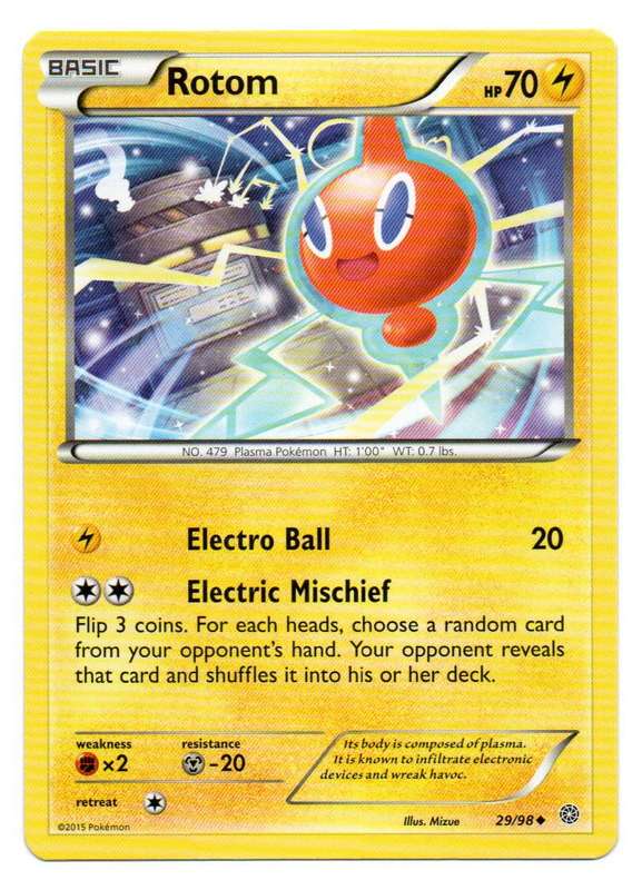 Pokemon TCG: XY-Ancient Origins - Basic Rotom 29/98