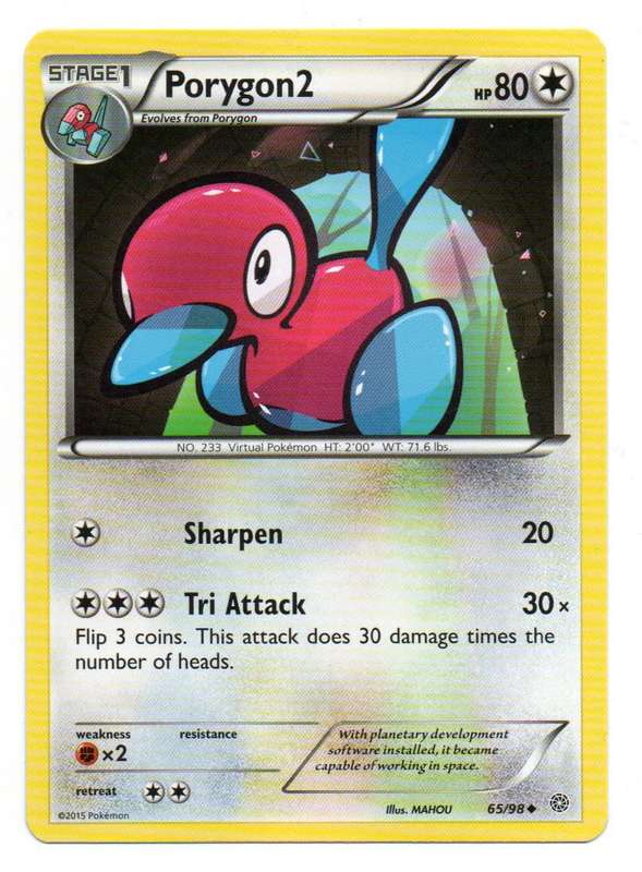 Pokemon TCG: XY-Ancient Origins - Stage 1 Porygon 2 65/98