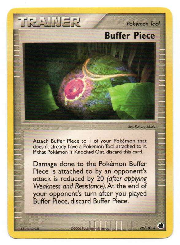 Pokemon TCG: EX Dragon Frontiers - Trainer Buffer Piece 72/101