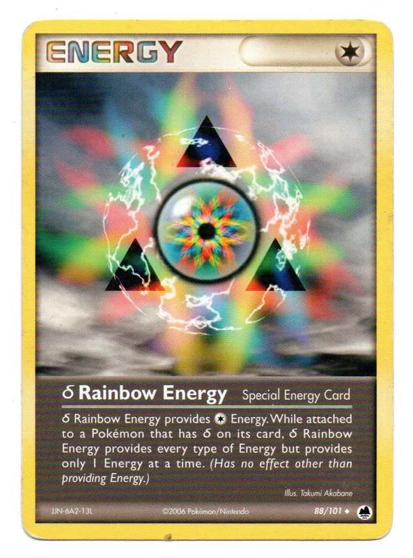 Pokemon TCG: EX Dragon Frontiers - Energy Rainbow Energy 88/101