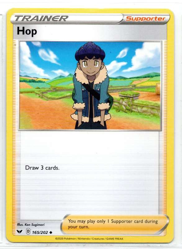 2021 Pokemon Nintendo Creatures GAMEFREAK - Shining Fates Trainer Hop 165/202 Uncommon