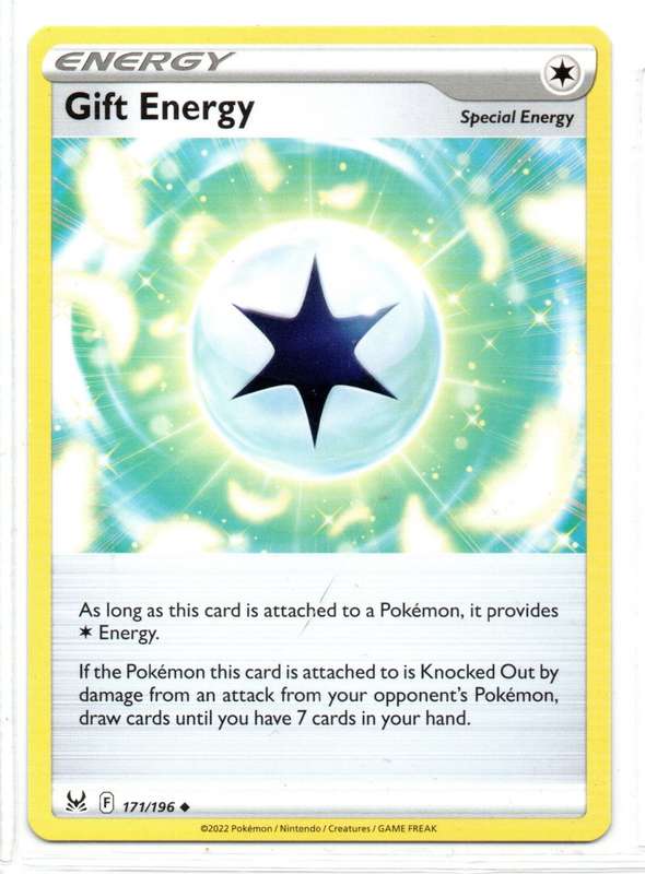 2022 Pokemon Nintendo Creatures GAMEFREAK - Lost Origin - Energy Gift Energy 171/196 Uncommon