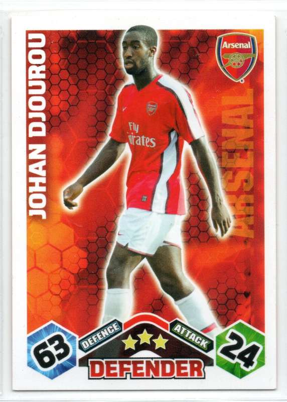 Topps Match Attax PL 2009/2010 - Arsenal - 7 Cards