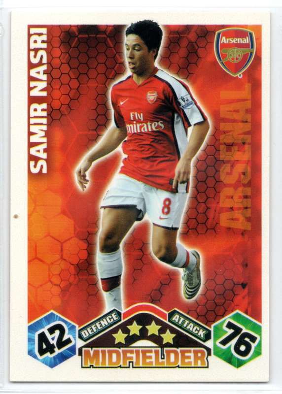 Topps Match Attax PL 2009/2010 - Arsenal - 7 Cards