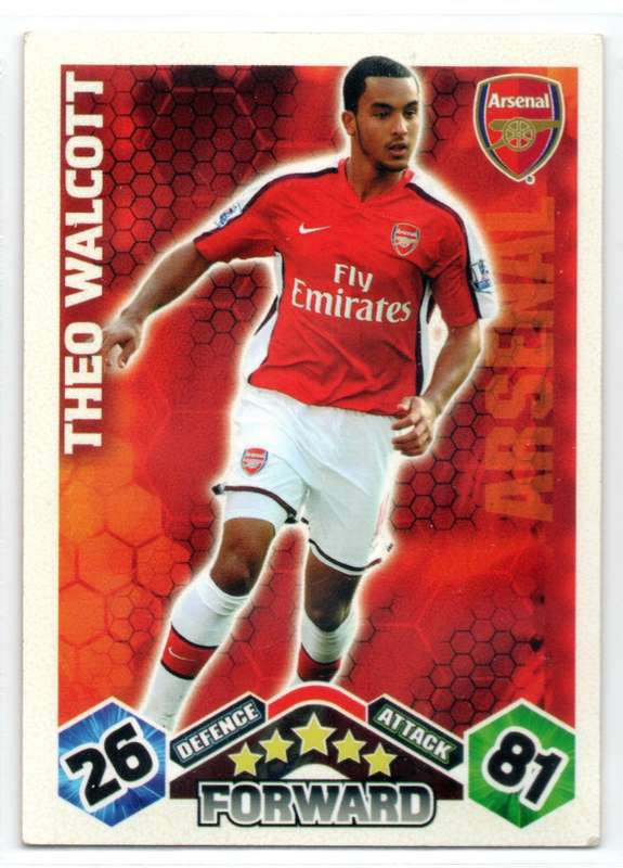 Topps Match Attax PL 2009/2010 - Arsenal - 7 Cards