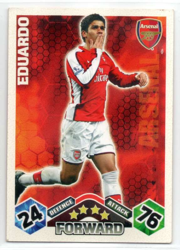 Topps Match Attax PL 2009/2010 - Arsenal - 7 Cards