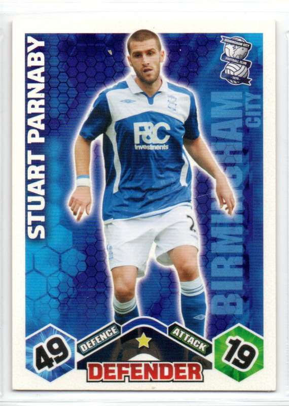 Topps Match Attax PL 2009/2010 - Birmingham City - 9 Cards