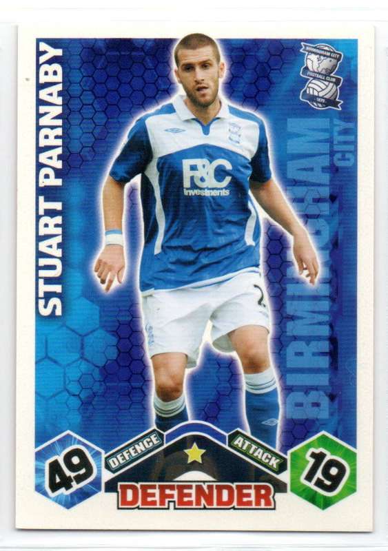 Topps Match Attax PL 2009/2010 - Birmingham City - 9 Cards