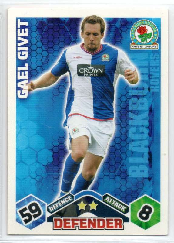 Topps Match Attax PL 2009/2010 - Blackburn Rovers - 2 Cards