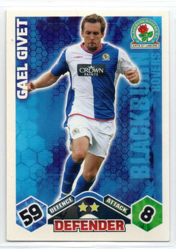 Topps Match Attax PL 2009/2010 - Blackburn Rovers - 2 Cards