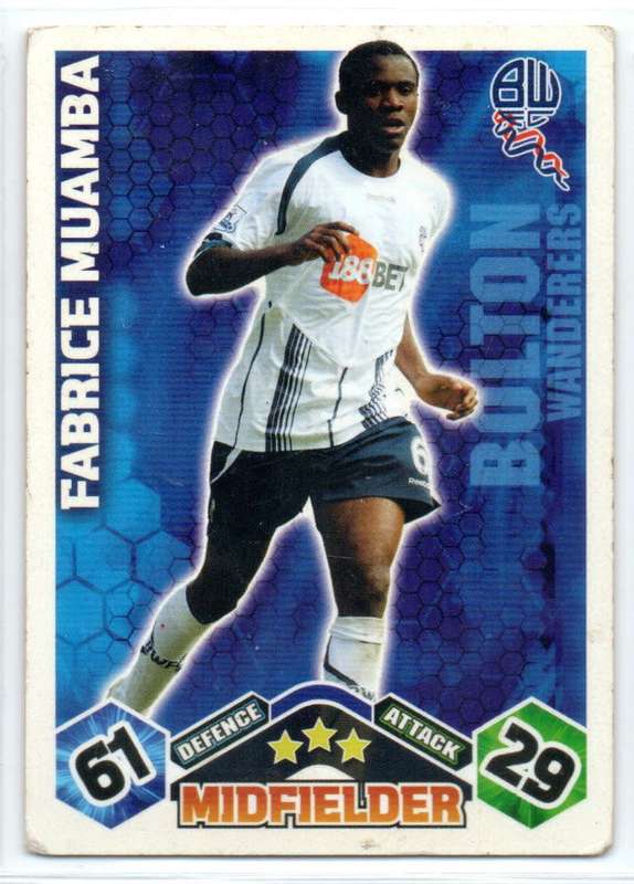 Topps Match Attax PL 2009/2010 - Bolton Wanderers - 5 Cards