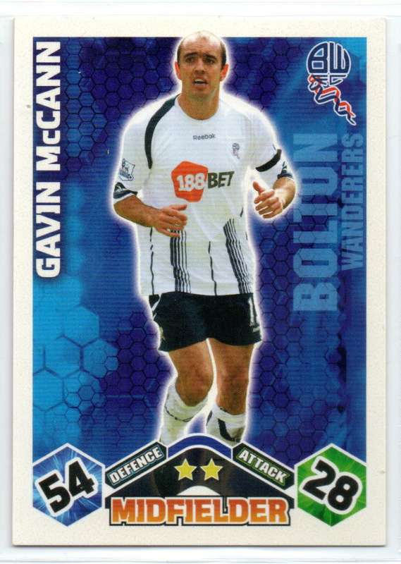 Topps Match Attax PL 2009/2010 - Bolton Wanderers - 5 Cards