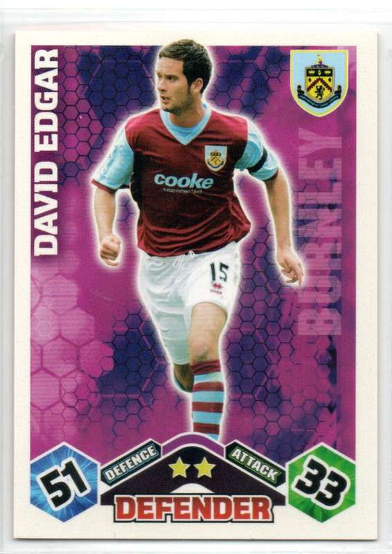 Topps Match Attax PL 2009/2010 - Burnley - 6 Cards