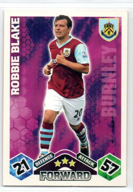 Topps Match Attax PL 2009/2010 - Burnley - 6 Cards