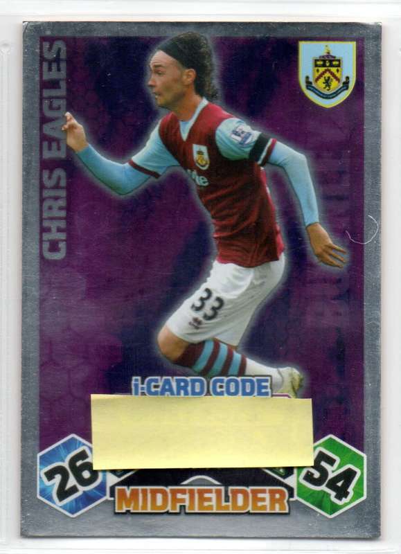 Topps Match Attax PL 2009/2010 - Burnley - 6 Cards