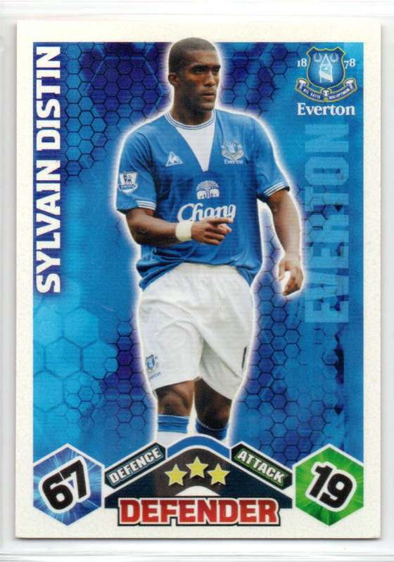 Topps Match Attax PL 2009/2010 - Everton - 7 Cards