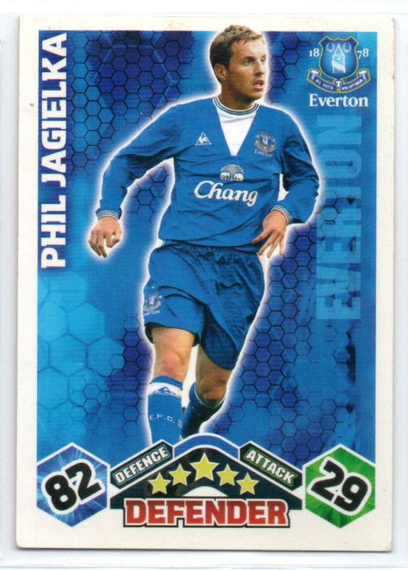 Topps Match Attax PL 2009/2010 - Everton - 7 Cards