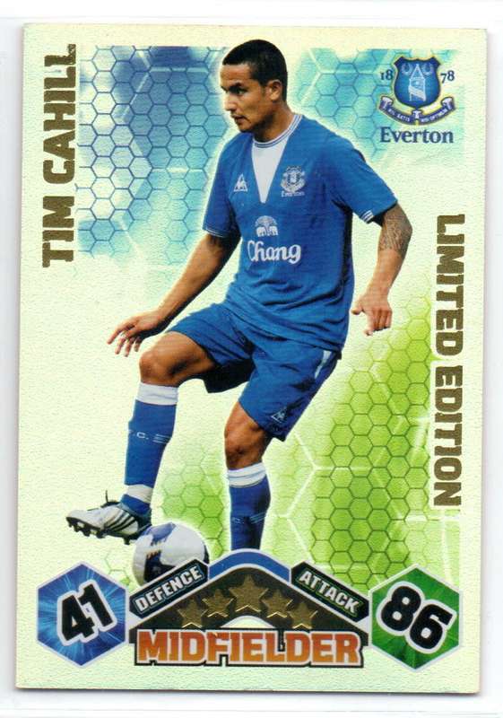 Topps Match Attax PL 2009/2010 - Everton - 7 Cards