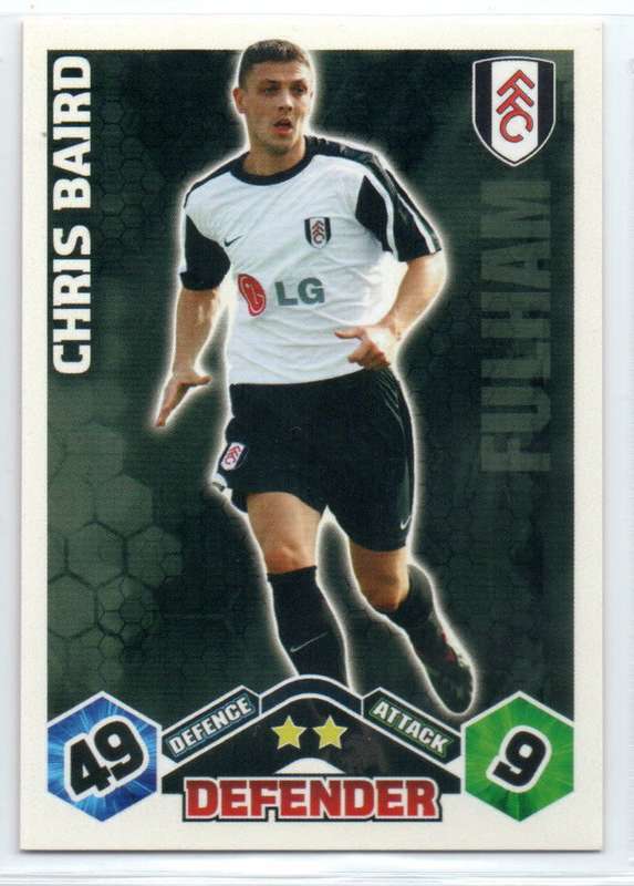 Topps Match Attax PL 2009/2010 - Fulham - 11 Cards
