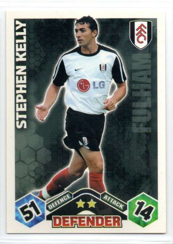 Topps Match Attax PL 2009/2010 - Fulham - 11 Cards