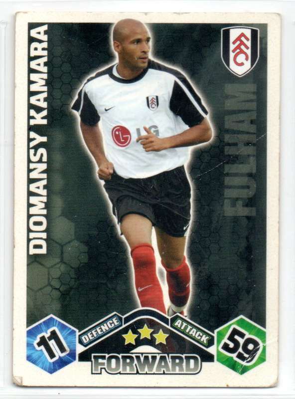 Topps Match Attax PL 2009/2010 - Fulham - 11 Cards