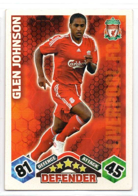 Topps Match Attax PL 2009/2010 - Liverpool FC - 9 Cards