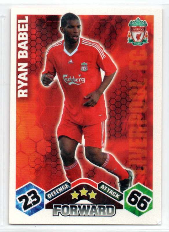Topps Match Attax PL 2009/2010 - Liverpool FC - 9 Cards