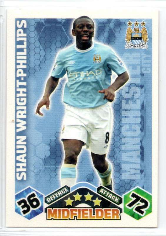 Topps Match Attax PL 2009/2010 - Manchester City - 5 Cards
