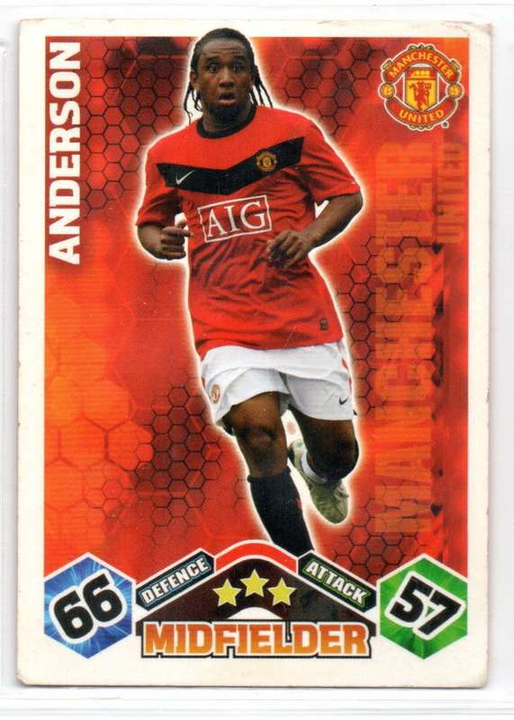 Topps Match Attax PL 2009/2010 - Manchester United - 8 Cards