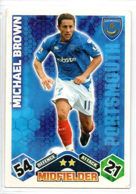 Topps Match Attax PL 2009/2010 - Portsmouth - 4 Cards