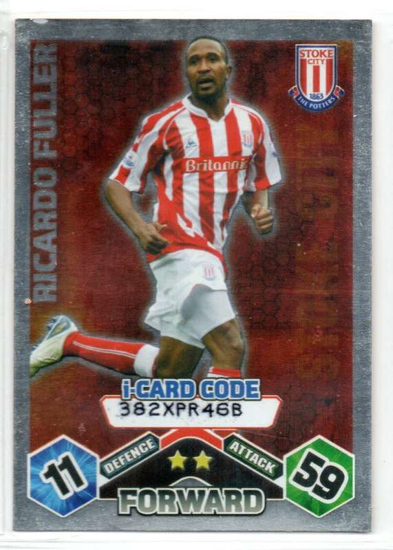 Topps Match Attax PL 2009/2010 - Stoke City - 5 Cards