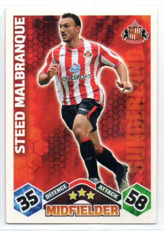 Topps Match Attax PL 2009/2010 - Sunderland - 5 Cards