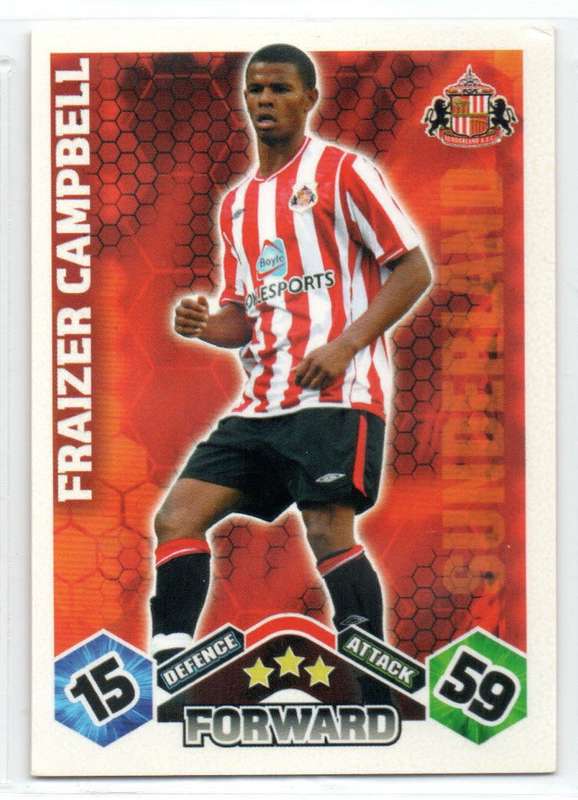 Topps Match Attax PL 2009/2010 - Sunderland - 5 Cards