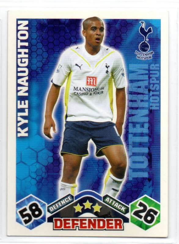 Topps Match Attax PL 2009/2010 - Tottenham Hotspur - 5 Cards