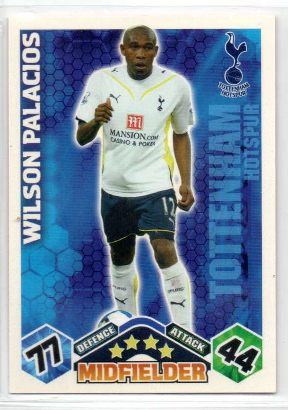 Topps Match Attax PL 2009/2010 - Tottenham Hotspur - 5 Cards
