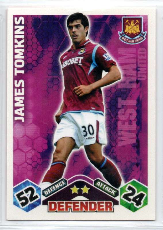 Topps Match Attax PL 2009/2010 - West Ham United - 2 Cards