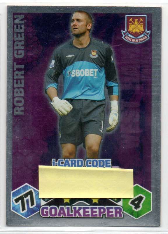 Topps Match Attax PL 2009/2010 - West Ham United - 2 Cards