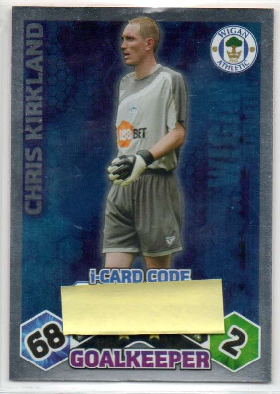 Topps Match Attax PL 2009/2010 - Wigan Athletic - 6 Cards