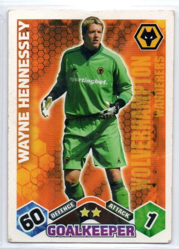 Topps Match Attax PL 2009/2010 - Wolverhampton Wanderers - 5 Cards