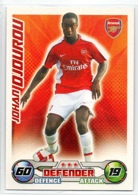 Topps Match Attax PL 2008/2009 - Arsenal - 22 Cards