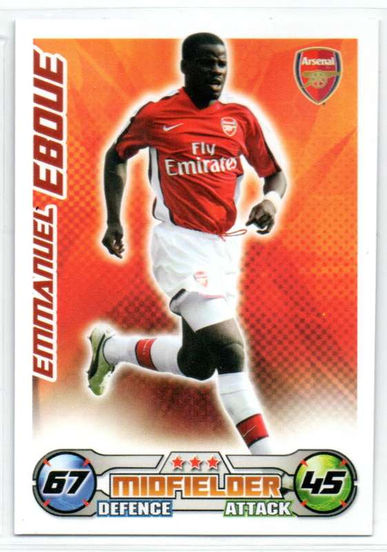 Topps Match Attax PL 2008/2009 - Arsenal - 22 Cards