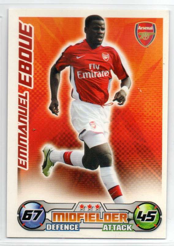 Topps Match Attax PL 2008/2009 - Arsenal - 22 Cards