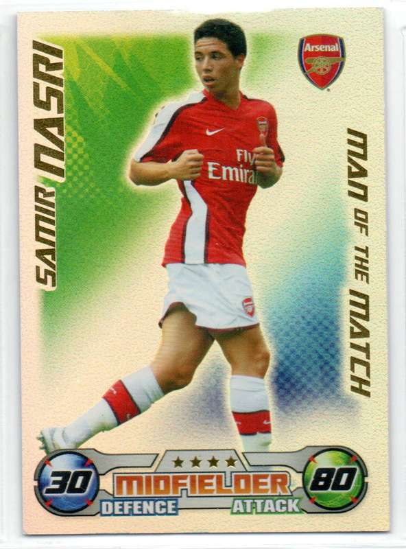 Topps Match Attax PL 2008/2009 - Arsenal - 22 Cards