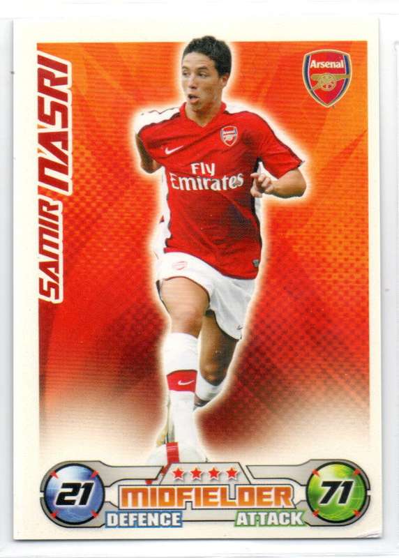 Topps Match Attax PL 2008/2009 - Arsenal - 22 Cards